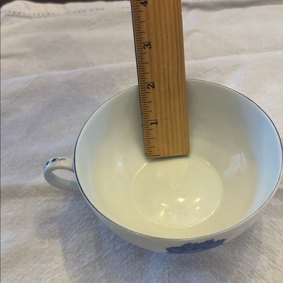 Limoges France Cream Soup Bowl Vintage - Picture 8 of 8